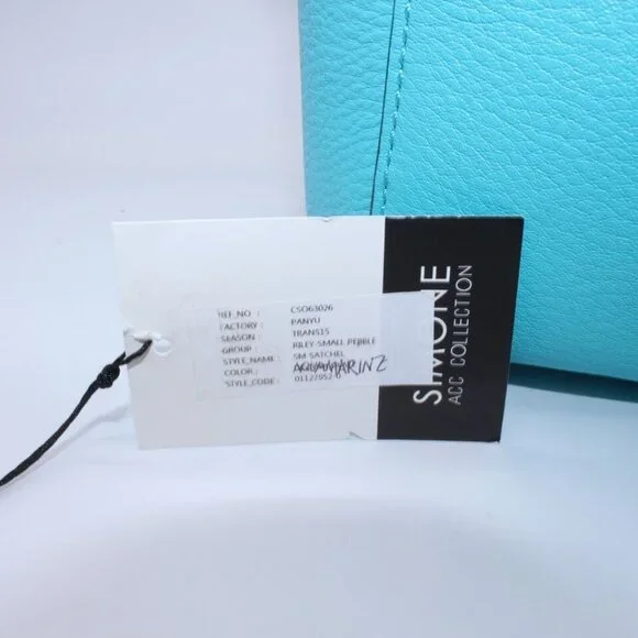 Michael Kors Bowling Shoulder Bag Purse Logo Small Pebble Leather Satchel - Picture 4 of 14